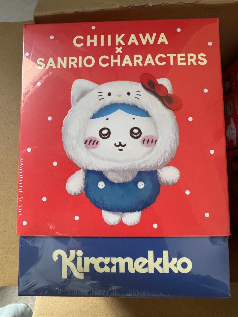 ちいかわ×サンリオ キャラクターズ　きらめっこ　kiramekko 5種　コンプ
