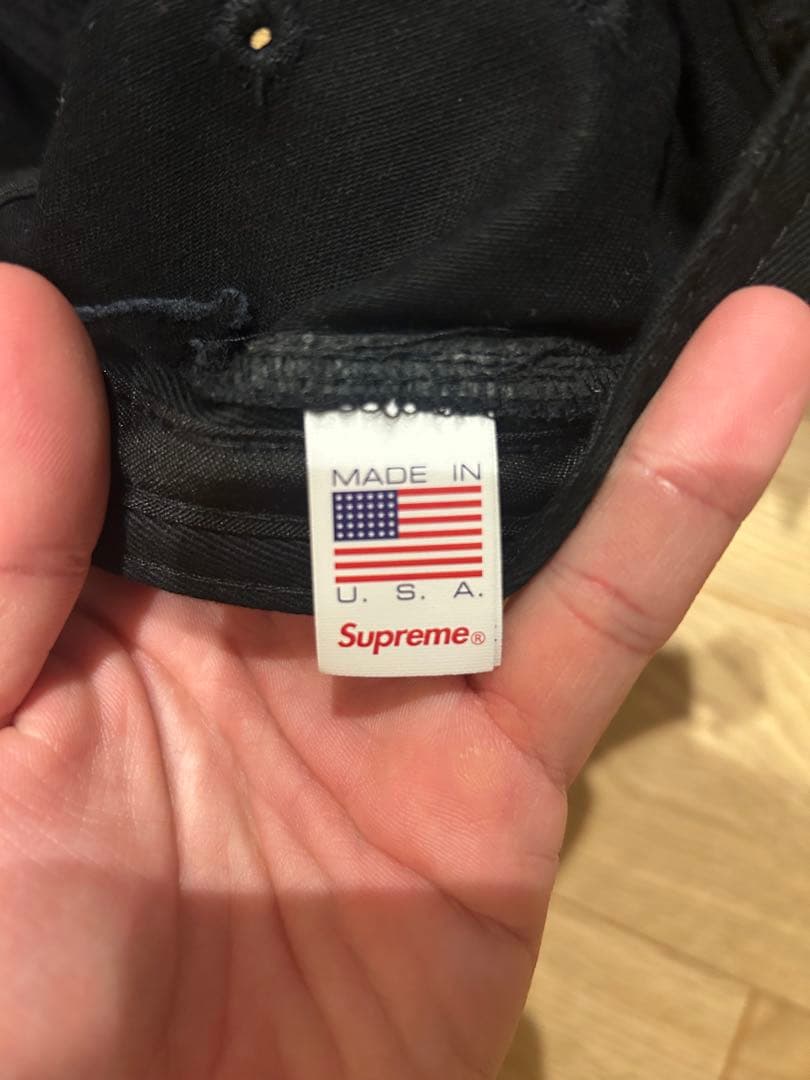 シュプリームキャップ Washed Chino Twill Camp