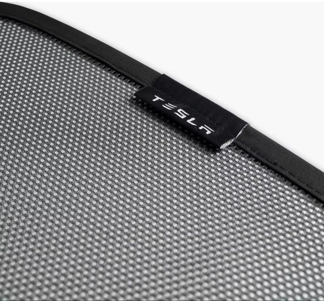 2枚セット　Model Y テスラ　ガラスルーフ　リアリフトゲート　サンシェード