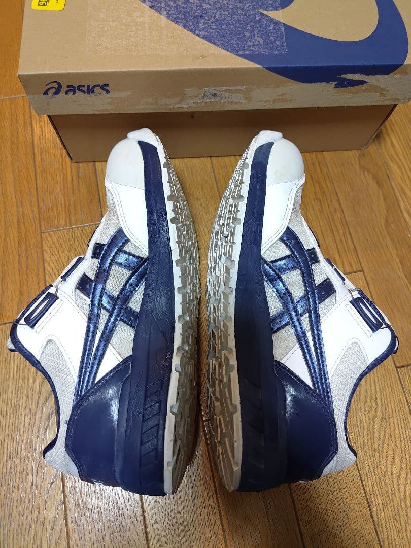 ASICS WINJOB CP209 BOAシステム ホワイト/ネイビー
