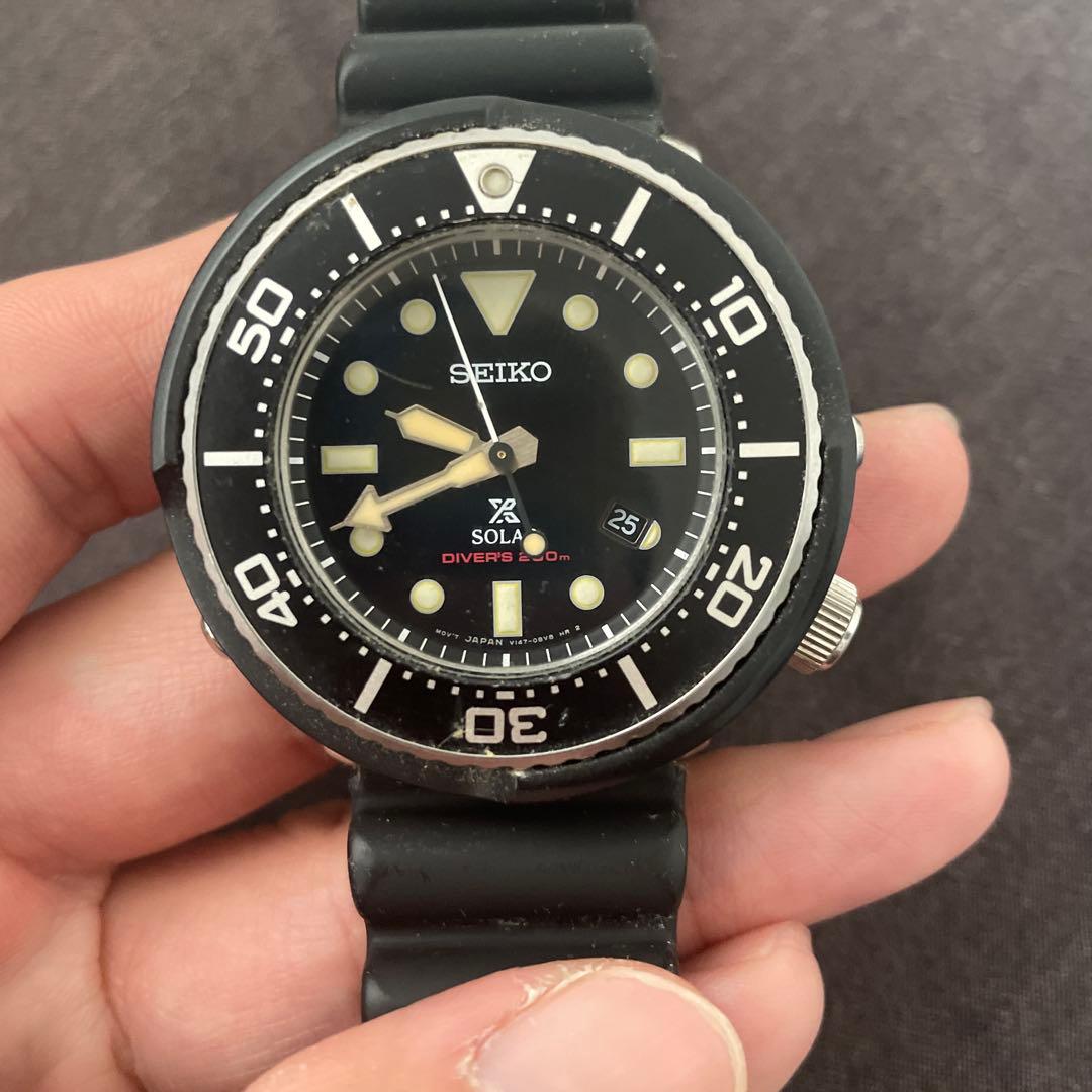 ダル　seiko ソーラー電池