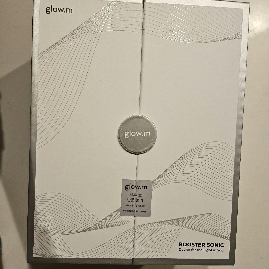 glow.m ブースターソニック 美顔器