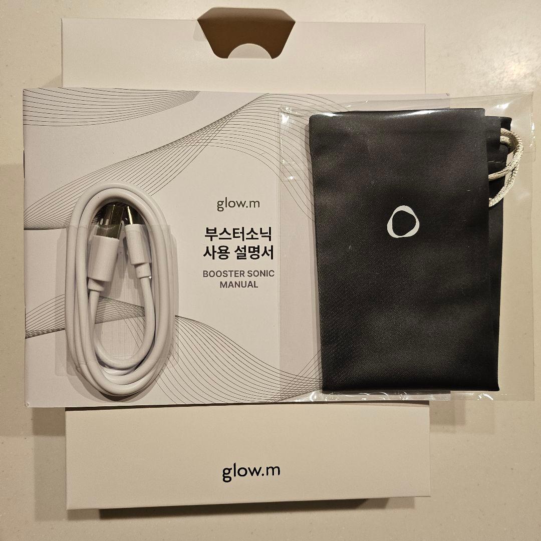 glow.m ブースターソニック 美顔器