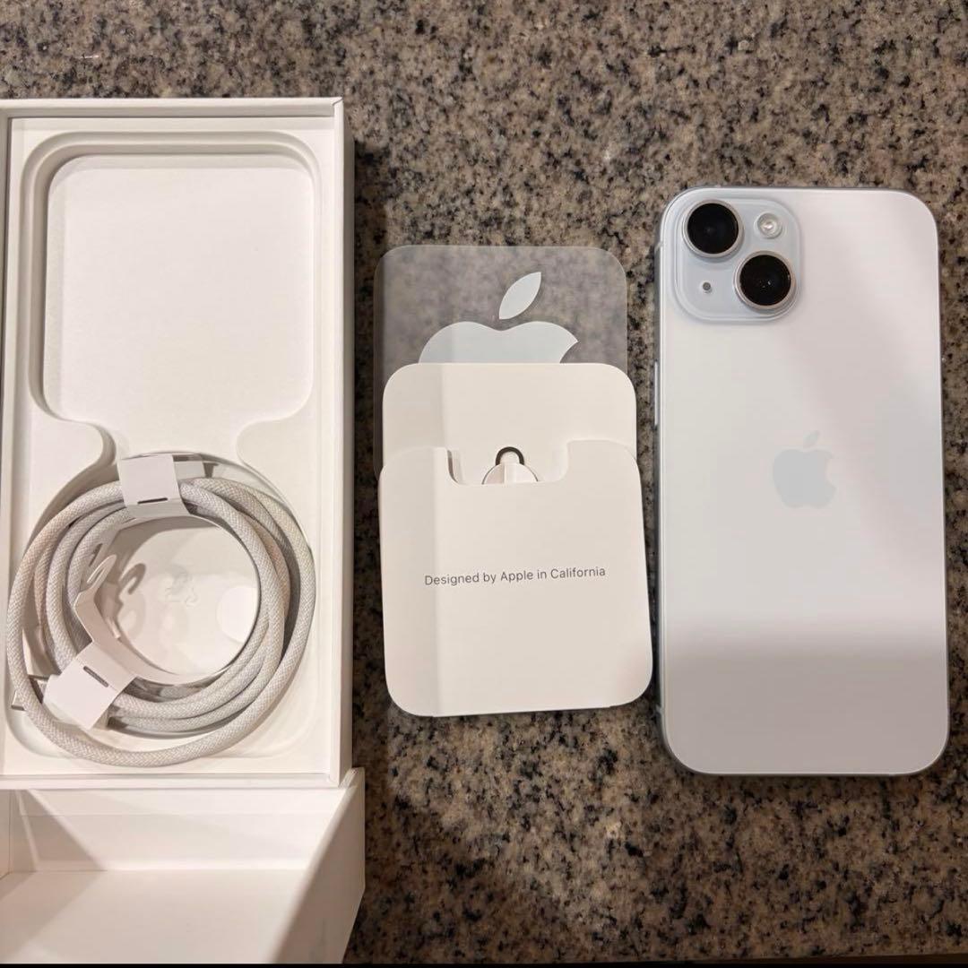 iPhone15 最大充電約90% ケーブル付き