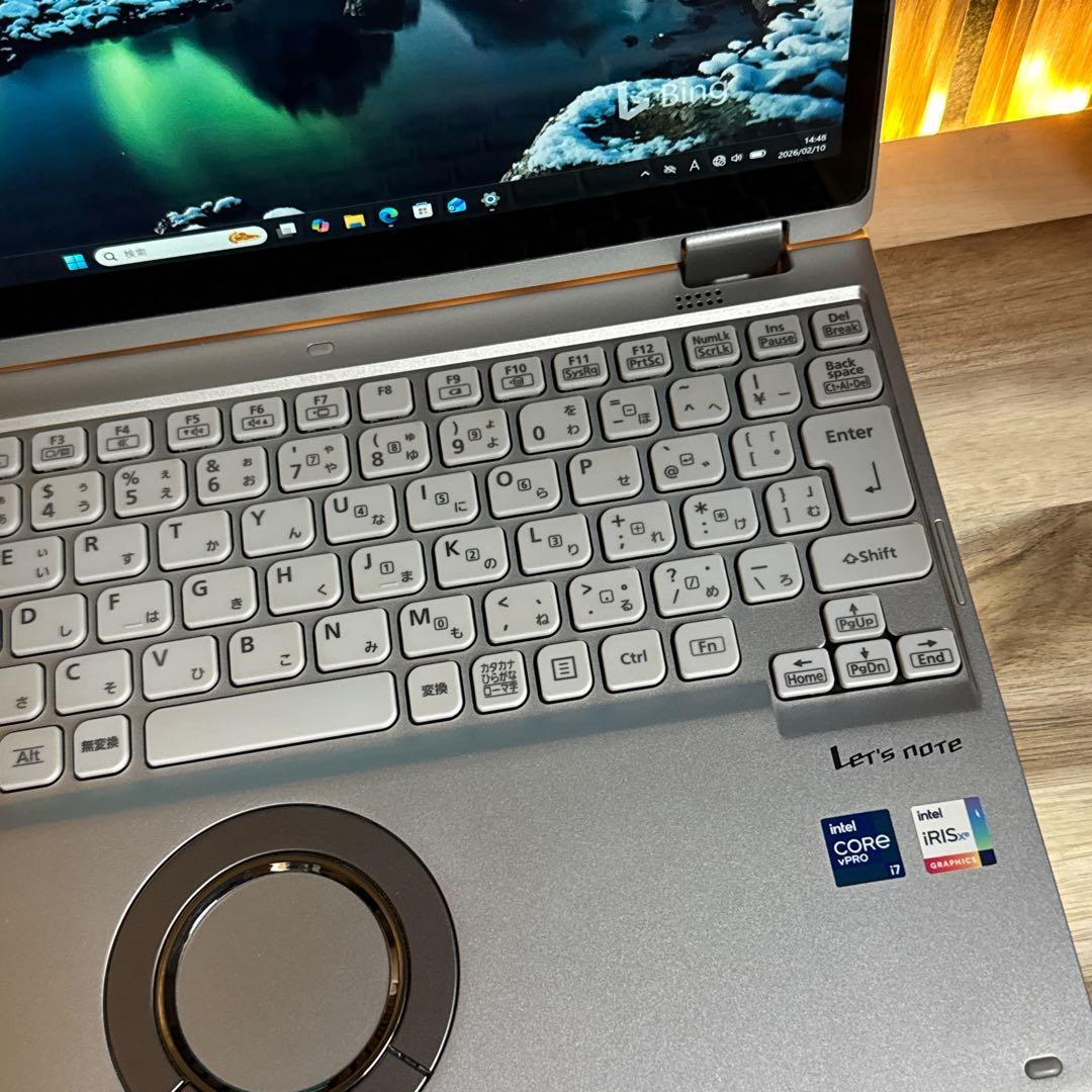 タッチパネル式‼️Let's note☘最高峰i7☘512GB☘️人気ノートパソコン