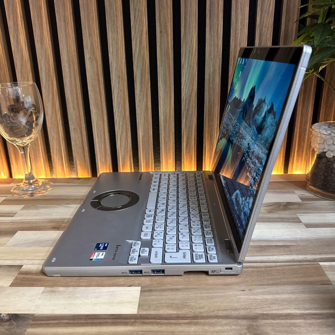 タッチパネル式‼️Let's note☘最高峰i7☘512GB☘️人気ノートパソコン