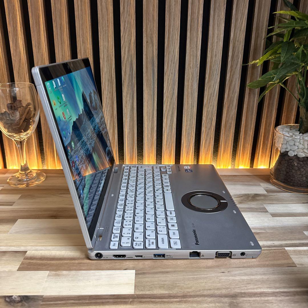 タッチパネル式‼️Let's note☘最高峰i7☘512GB☘️人気ノートパソコン