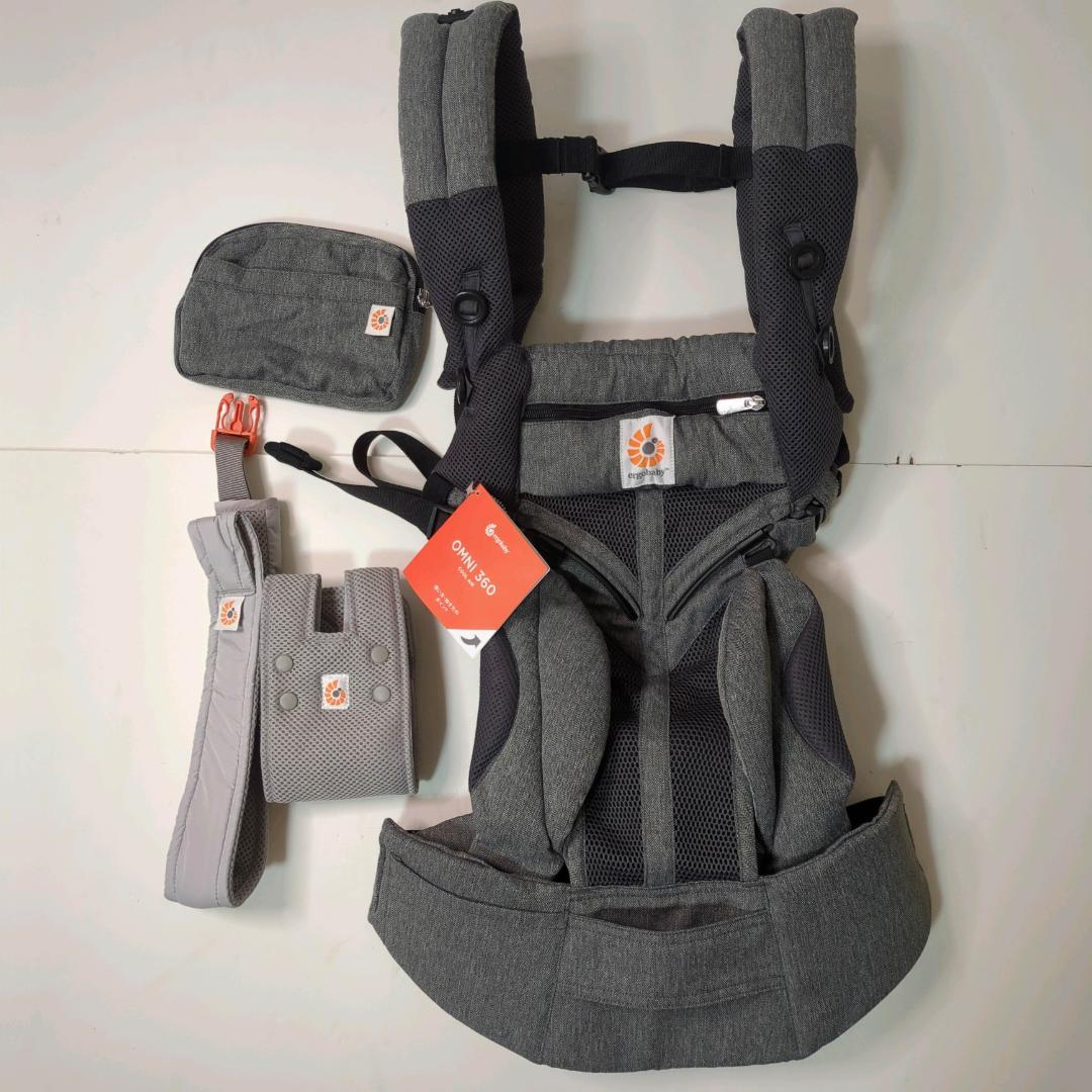 未使用 エルゴ オムニ360 クールエア メッシュ グレー 抱っこ紐