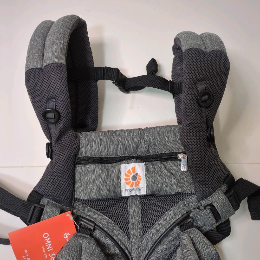 未使用 エルゴ オムニ360 クールエア メッシュ グレー 抱っこ紐