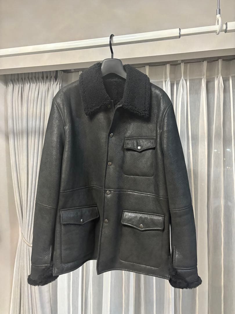 25AW バックラッシュ　スペインムートンカーコート　strum rrl
