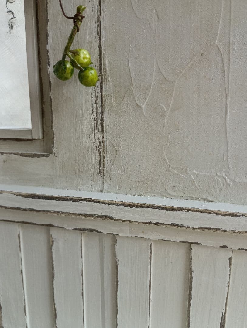 NO.100　木製 ドールハウス　背景ボード