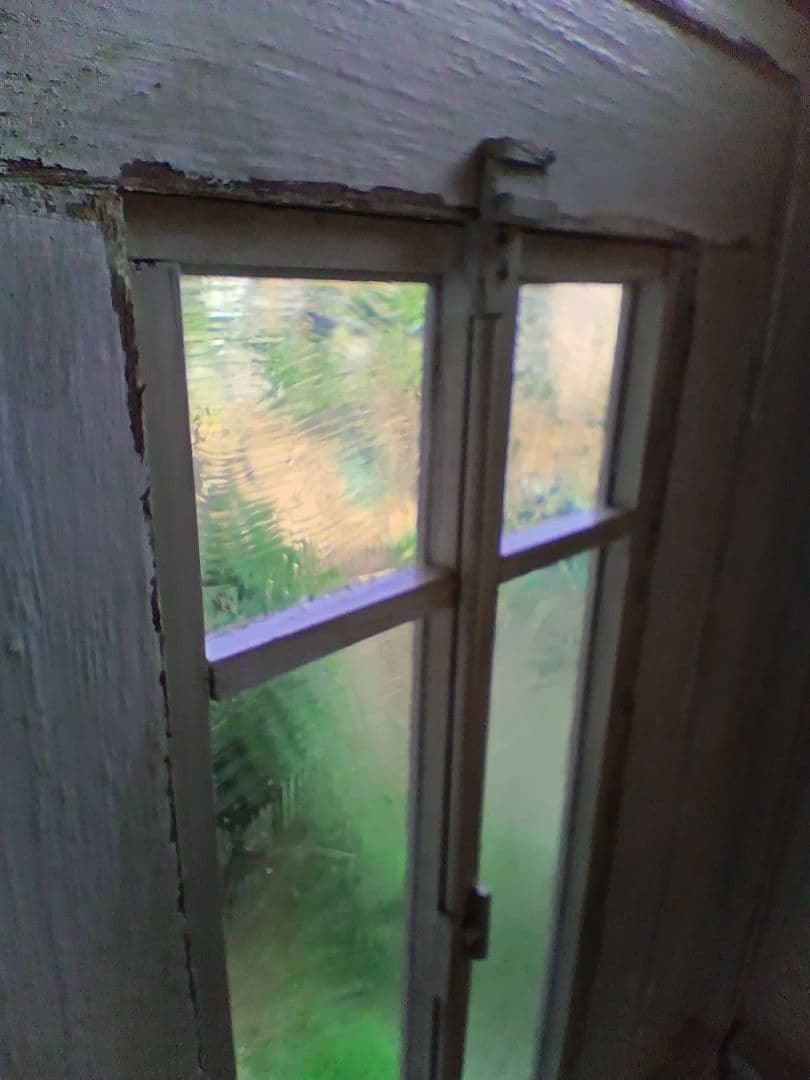 NO.100　木製 ドールハウス　背景ボード