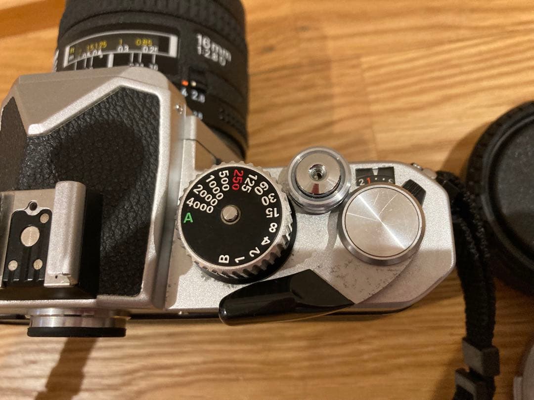 Nikon film camera FM3Aとレンズ2種