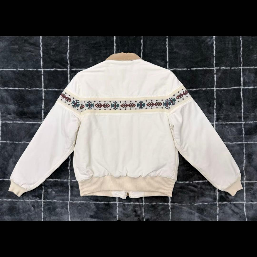 Carhartt USA製 サンタフェジャケット JQ0507 星ロゴ ホワイト