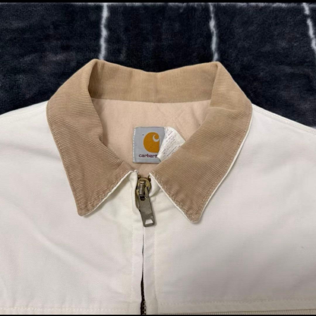 Carhartt USA製 サンタフェジャケット JQ0507 星ロゴ ホワイト
