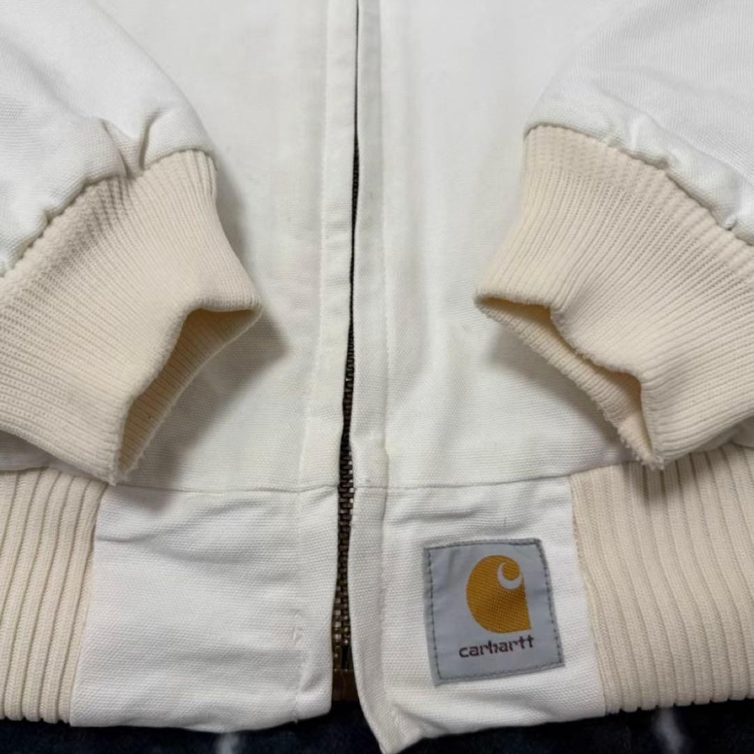 Carhartt USA製 サンタフェジャケット JQ0507 星ロゴ ホワイト
