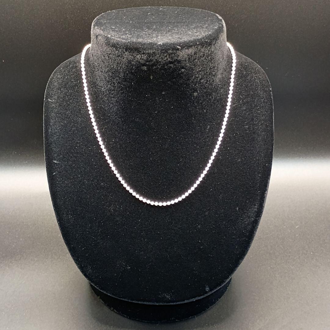 【美品】GUCCI ボールチェーン ネックレス 50cm ユニセックス S925