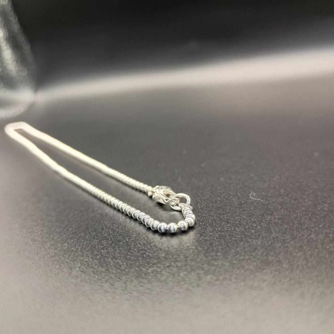 【美品】GUCCI ボールチェーン ネックレス 50cm ユニセックス S925