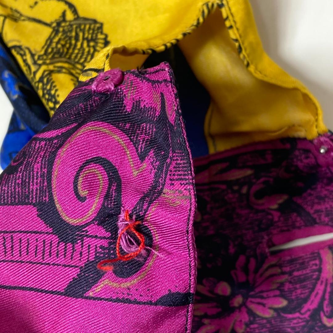 ▼GIANNI VERSACE　ヴィンテージ　バロック　シルクシャツ