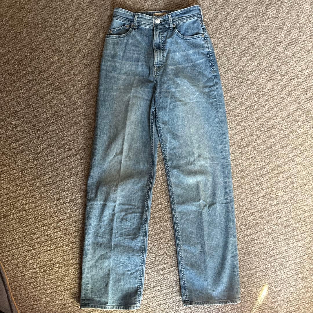 YANUK ボーイズストレートデニム LEA リアリーライト　25