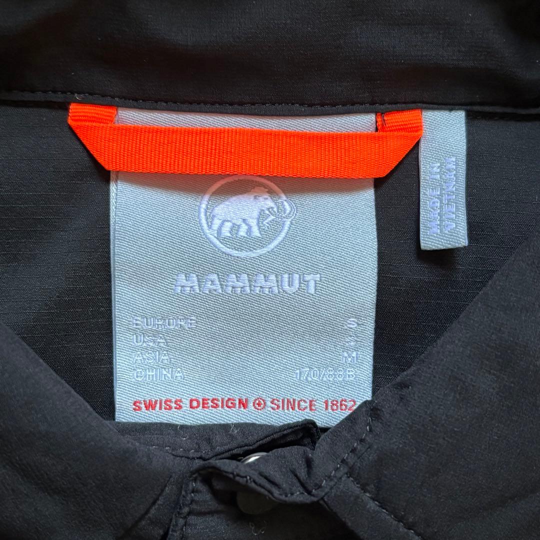 MAMMUT Seon In Shirt AF ブラック