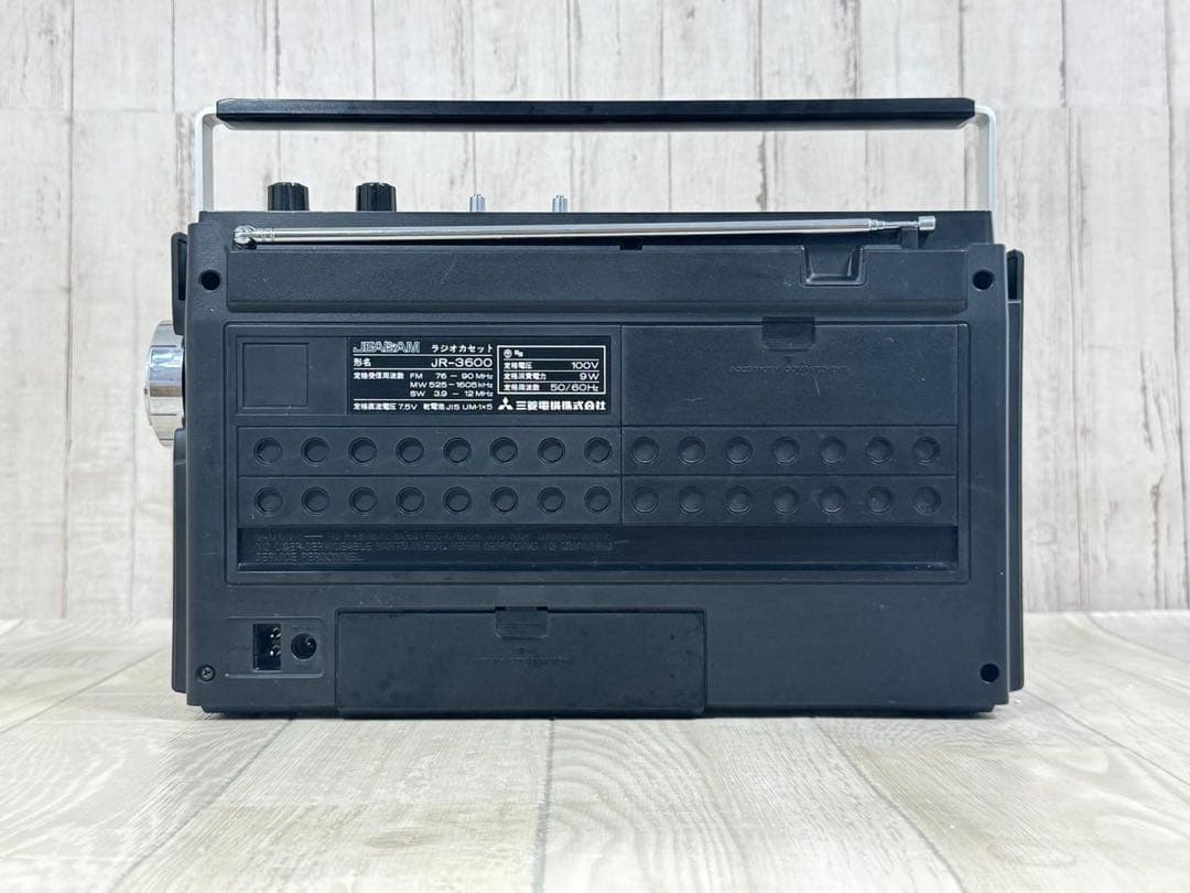 昭和レトロ品　JAGAM ラジオカセットJR-3600 希少