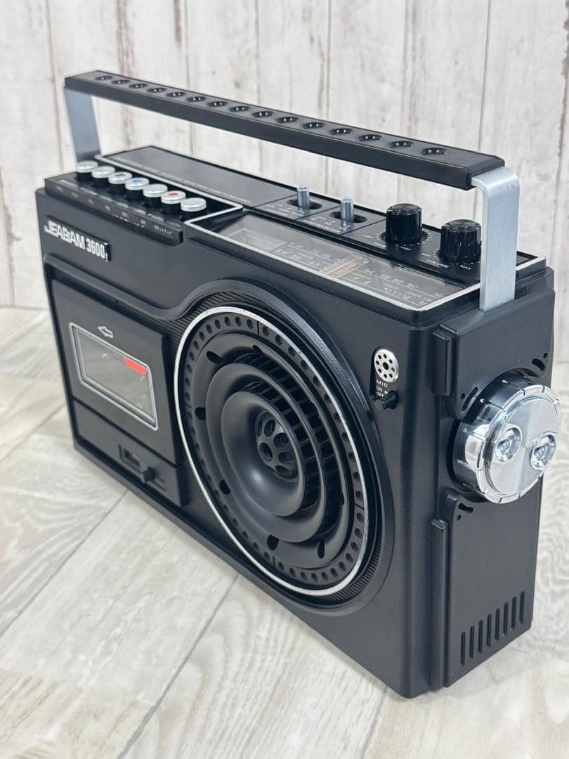昭和レトロ品　JAGAM ラジオカセットJR-3600 希少