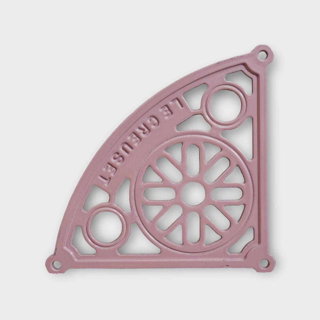 7458.ルクルーゼ ポットスタンド シフォンピンク 5段