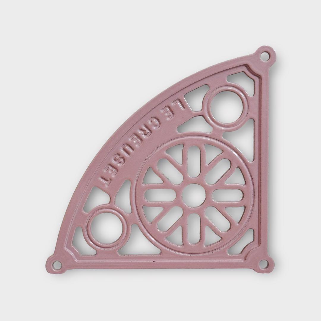 7458.ルクルーゼ ポットスタンド シフォンピンク 5段