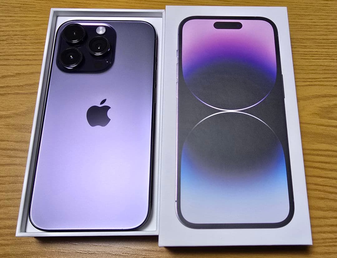 iPhone14Pro 256GB ディープパープル　SIMフリー