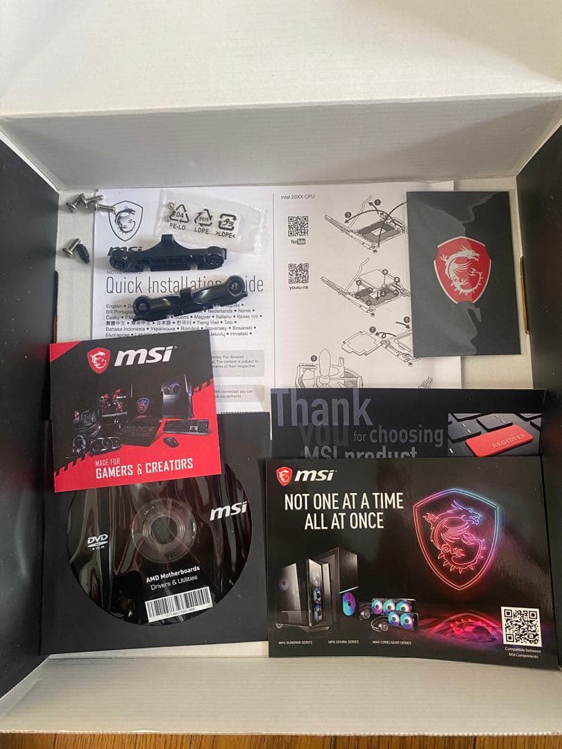 Ryzen 7 5800X3D、マザボ、メモリセット