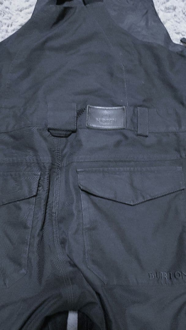 【バートン BURTON】 スノーボードウェア ビブパンツ メンズ ブラック