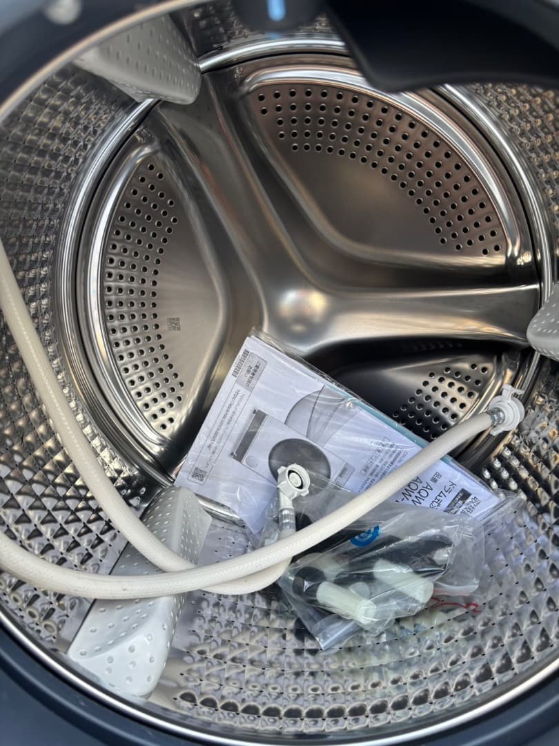 ♦︎ AQUA ドラム式洗濯機 AQW-DX12P-L ブラック 2024年製