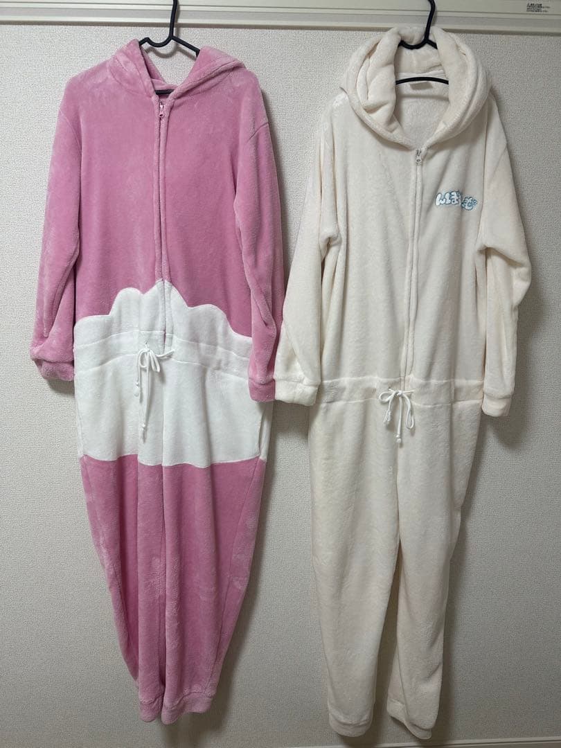 おぱんちゅうさぎ んぽちゃむ 着ぐるみ パジャマ 2点セット