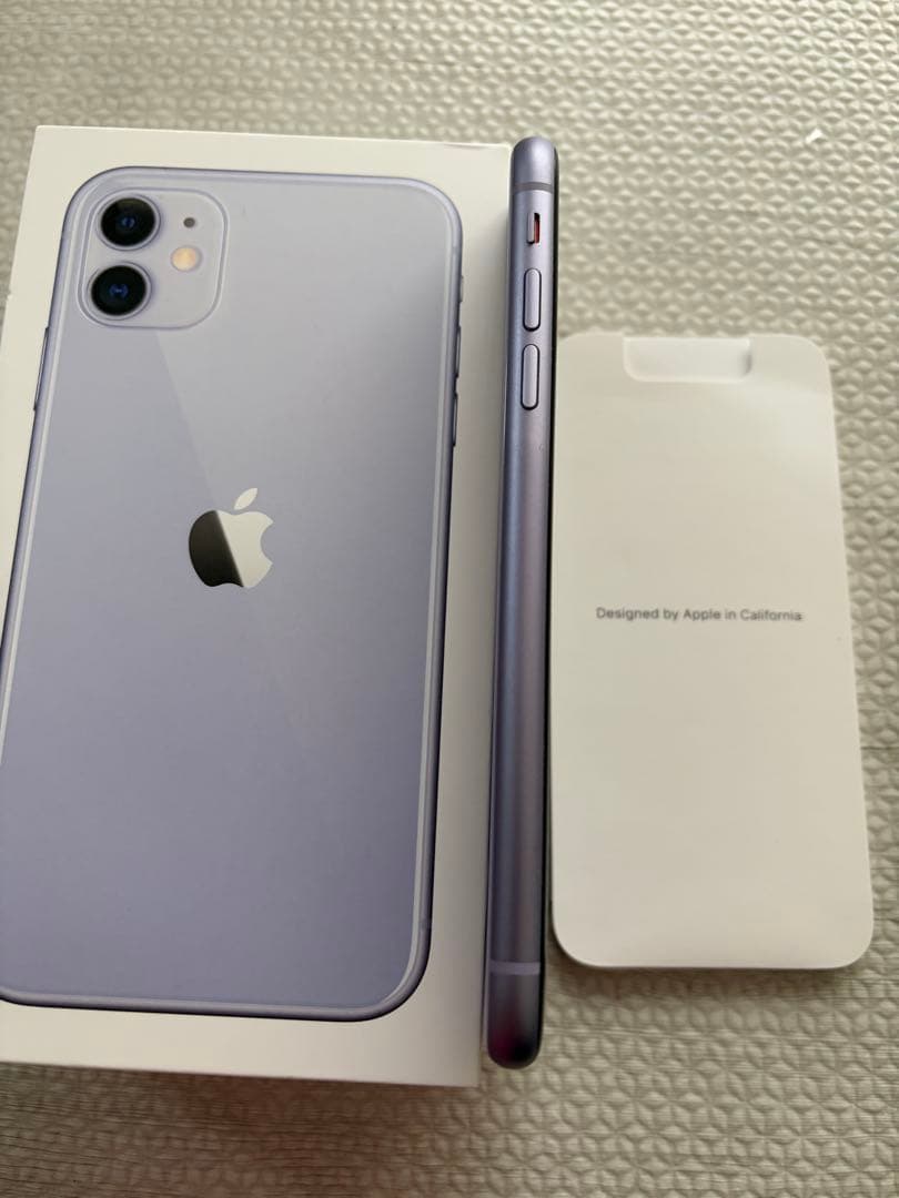 美品　iPhone11 ラベンダー　128GB SIMフリー