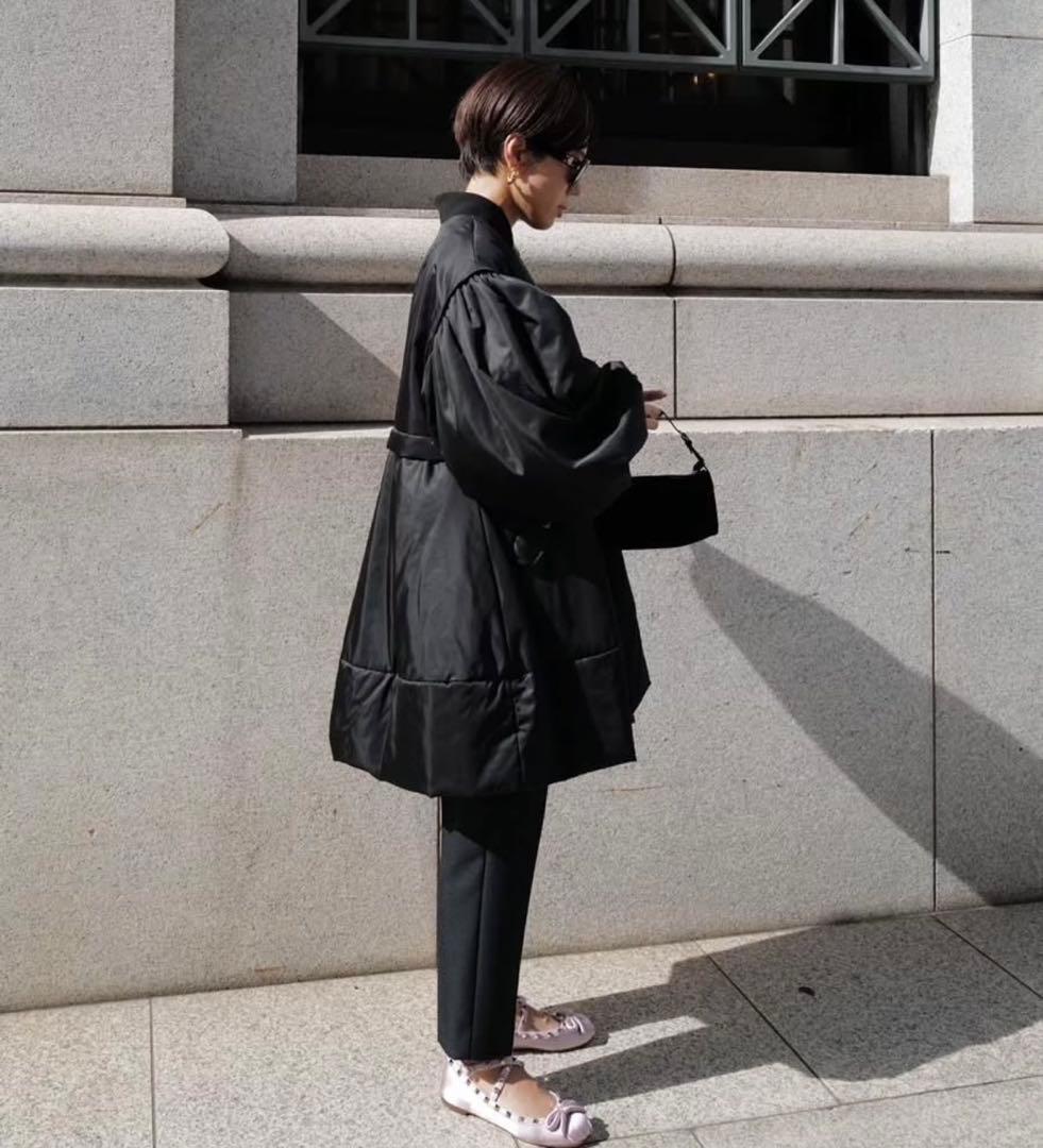 【週末限定値下】machatt トップサーモフォルムコート　中綿　ブラック