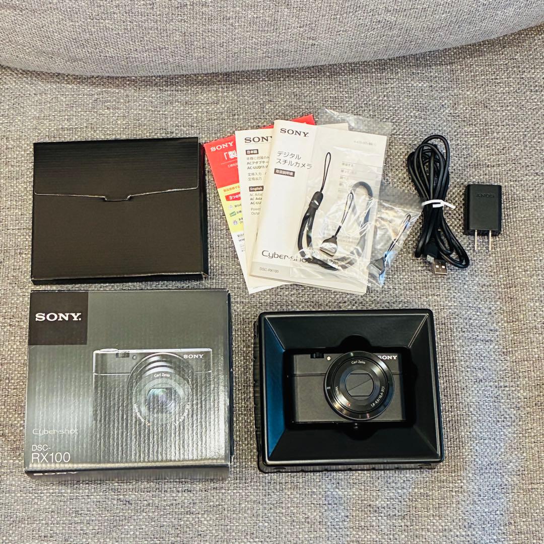m*u様 美品　SONY DSC-RX100 (初代) 箱 付属品あり