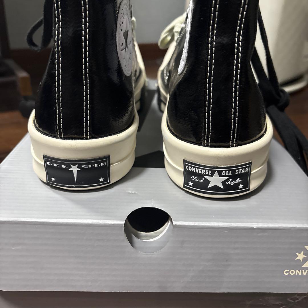 新品 RICK OWENS DRKSHDW CONVERSE TURBODRK