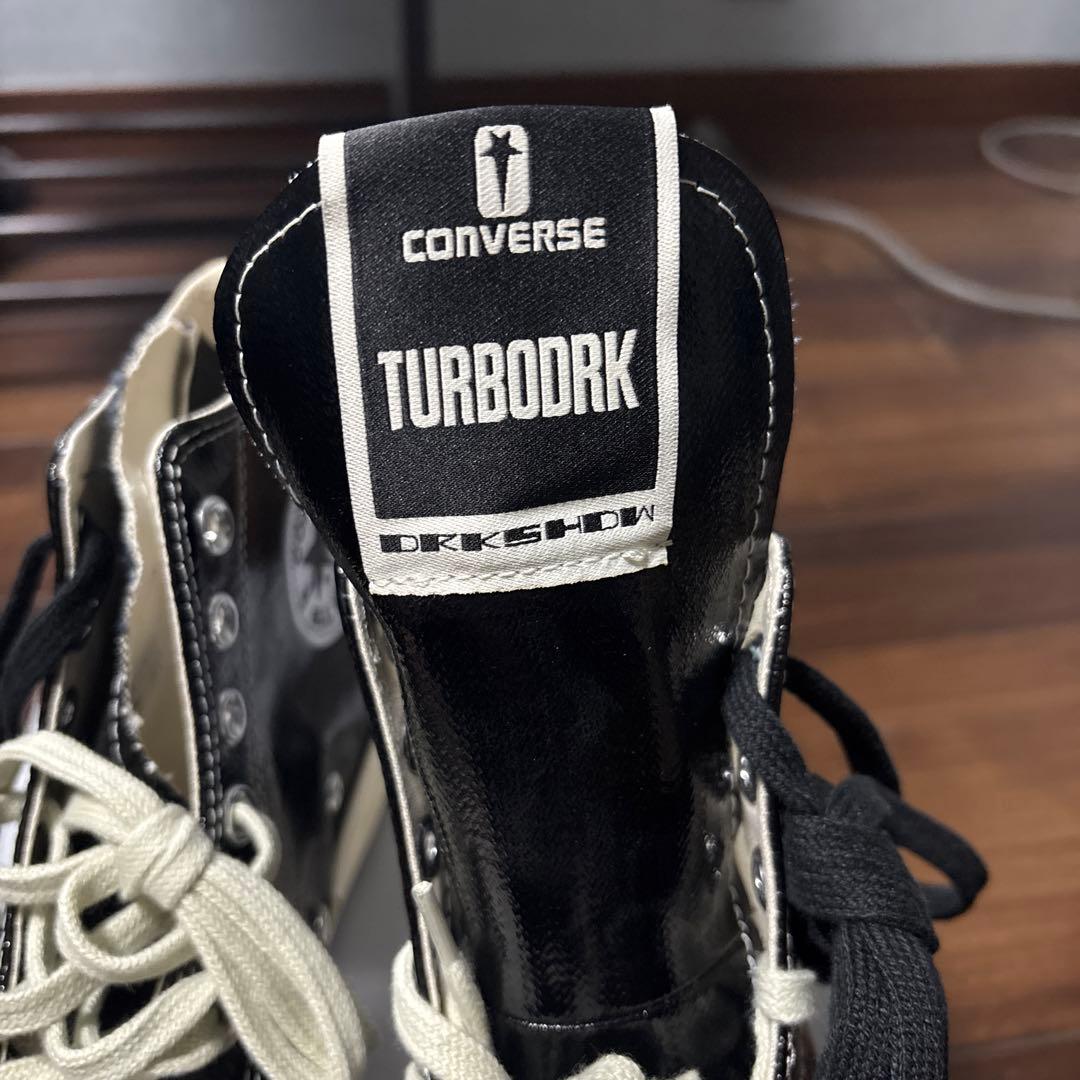 新品 RICK OWENS DRKSHDW CONVERSE TURBODRK