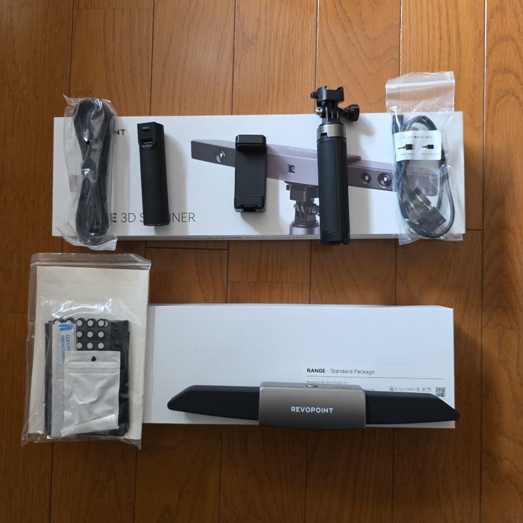REVOPOINT RANGE 3D SCANNER 本体