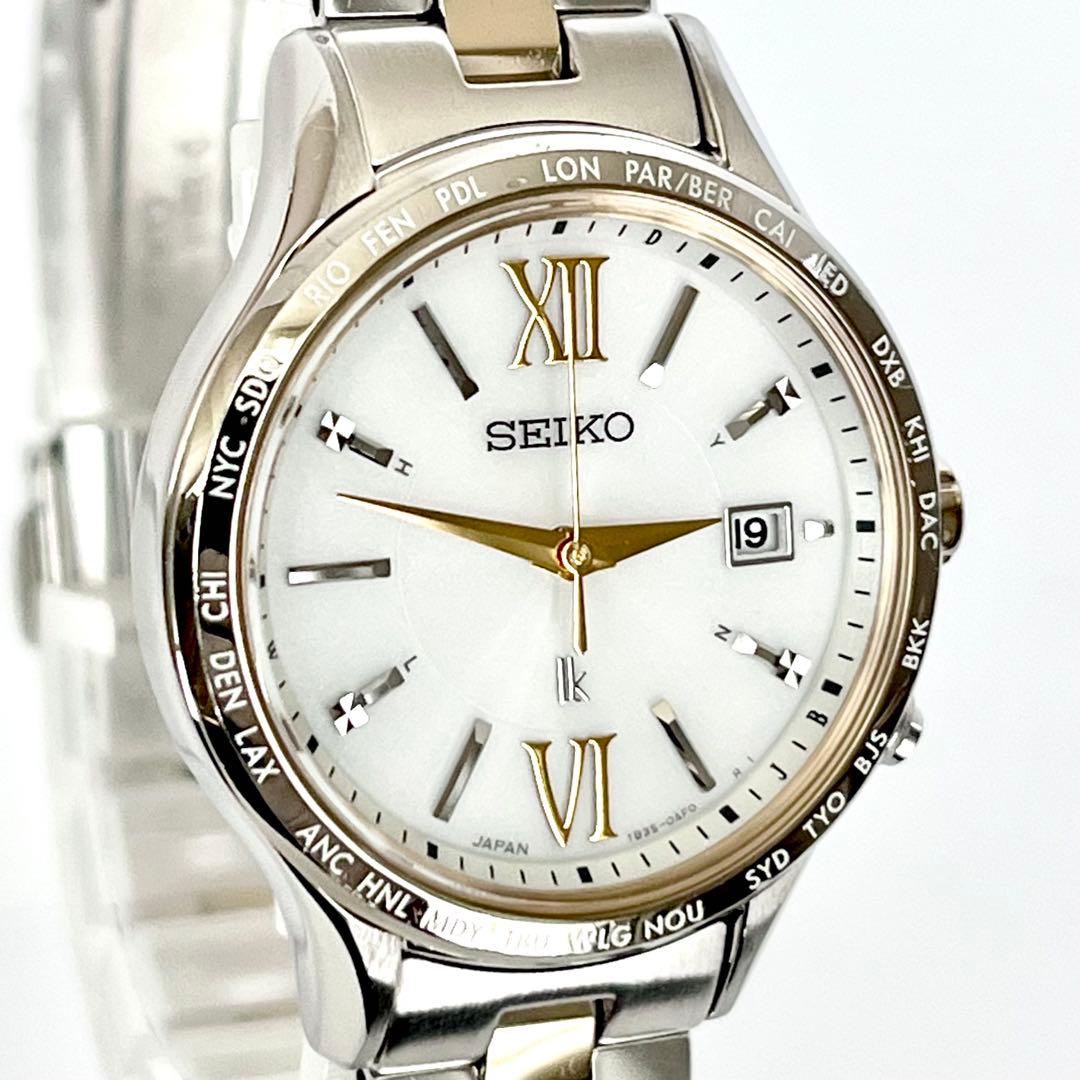 セイコー SEIKO ルキア レディース 腕時計 稼働 電波ソーラー s2159