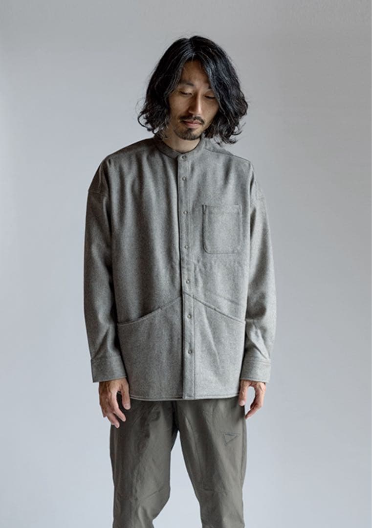 atelierBluebottle アトリエブルーボトル ネオウールシャツ