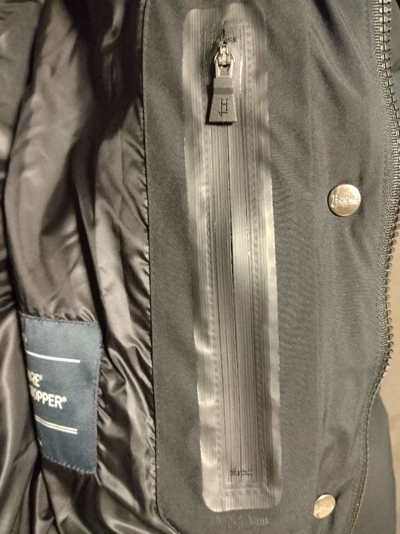 【美品】ヘルノ Herno ラミナー ゴアテックス ダウンコート 黒 38