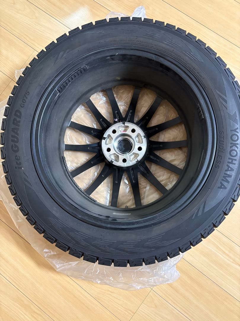 YOKOHAMA iceGUARD GO75 19インチタイヤホイール4本セット