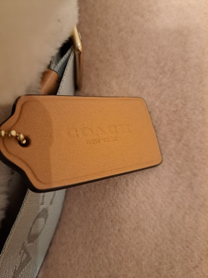 専用極美品コーチムートンリュック