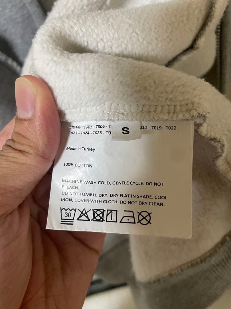 ERL Swirl Zipped Hoodie sサイズフーディ パーカー