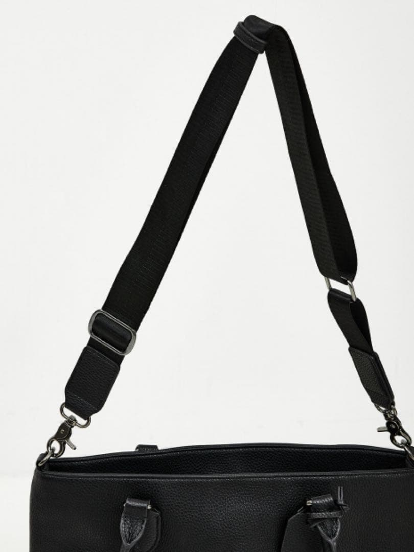 新品 ABAHOUSE シボレザー 縦型 2WAY トートバッグ PC対応