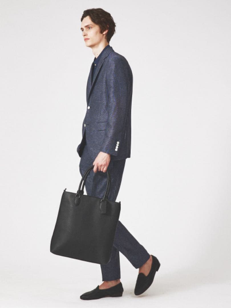 新品 ABAHOUSE シボレザー 縦型 2WAY トートバッグ PC対応