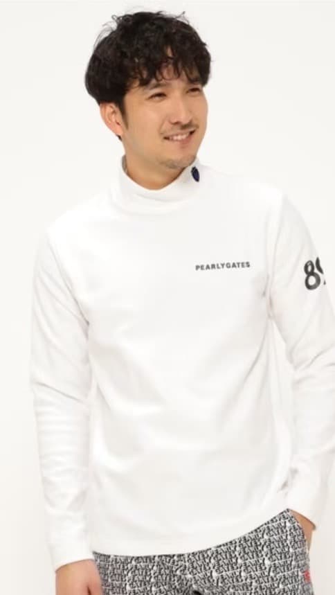 新品 正規品 パリーゲイツ89 裏毛起毛 厚手 極暖 白 サイズ4 M