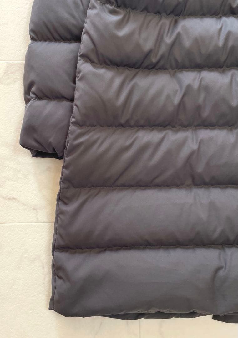 ☆極美品☆ ビ―ミングbyビームス定価33,000円 河田ロングダウン 墨色　S